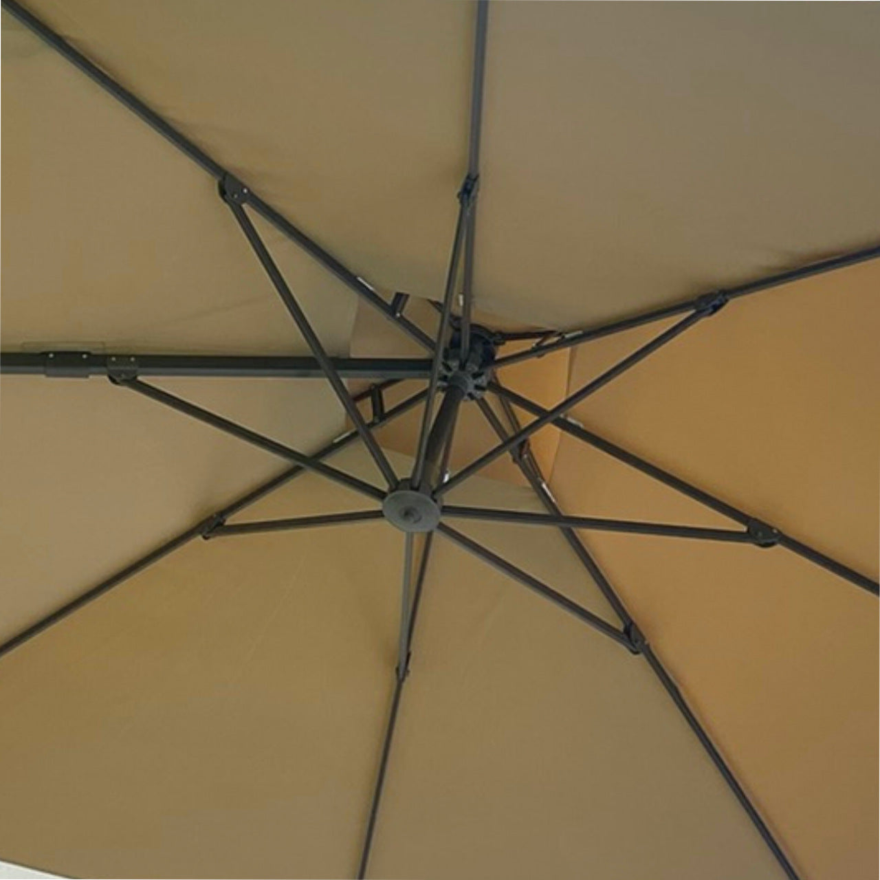 Ombrelone Guarda Sol Java Aluminio 3,0 x 3,0 C/ Base 100L