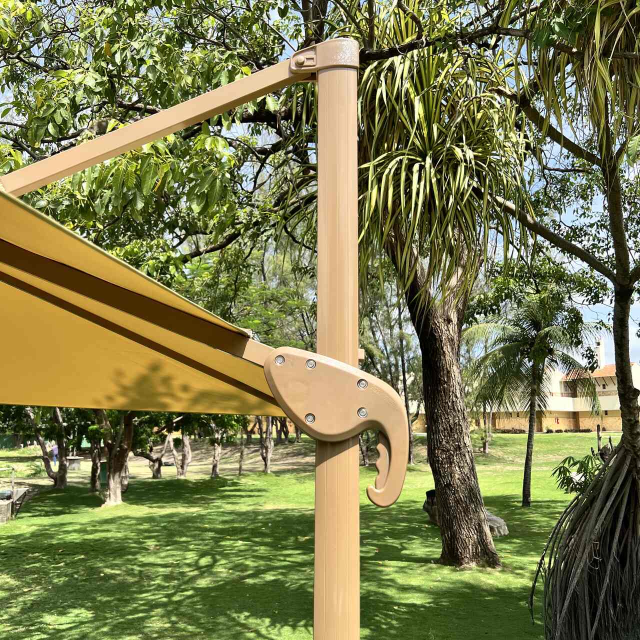 Ombrelone Guarda Sol Premium Alumínio 2,5 x 2,5 C/ Base em 100L