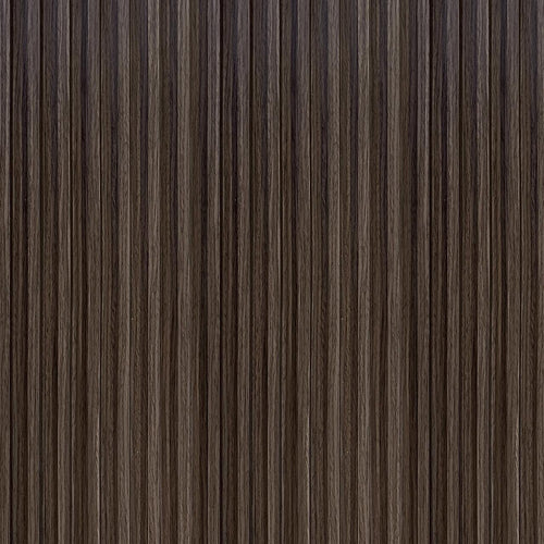 Painel Ripado Cor: Cinza Chumbo de uso Interno em WPC Slim 2,90m x 17cm (0,493m²)