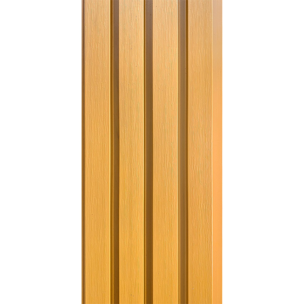 Painel Ripado WPC Externo Cor Angelim Ouro 2,90m x 20cm (0,58m²)