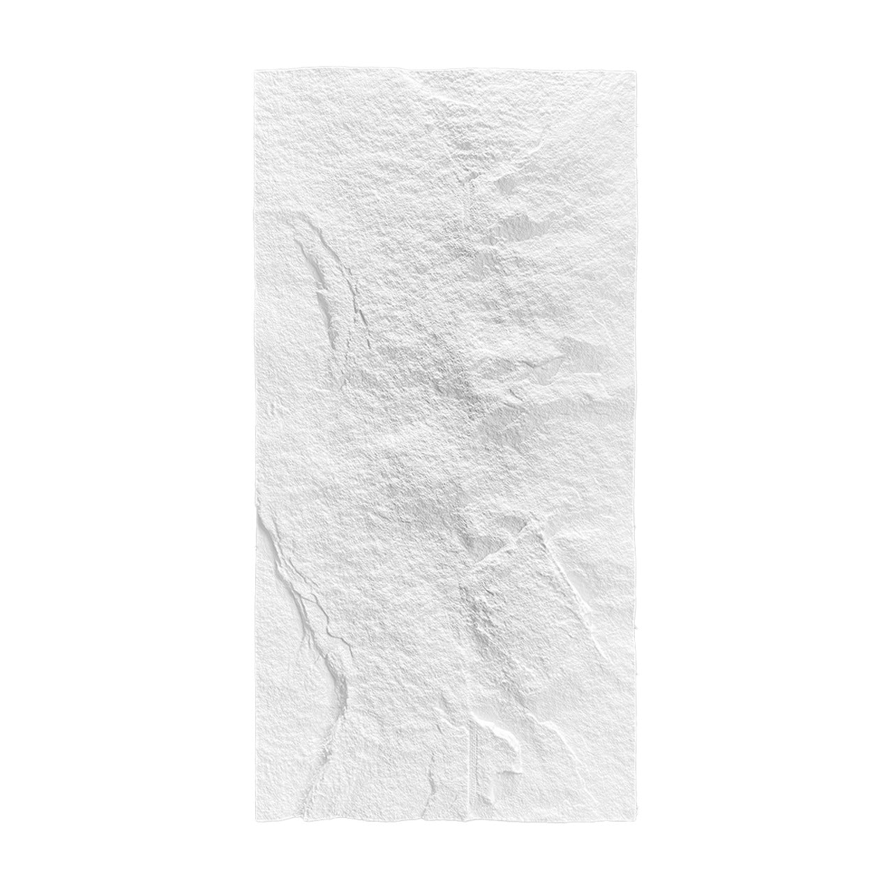 Rocha Leve Revestimento Pedra 3D Cor Branco 1.20m X 0,60m