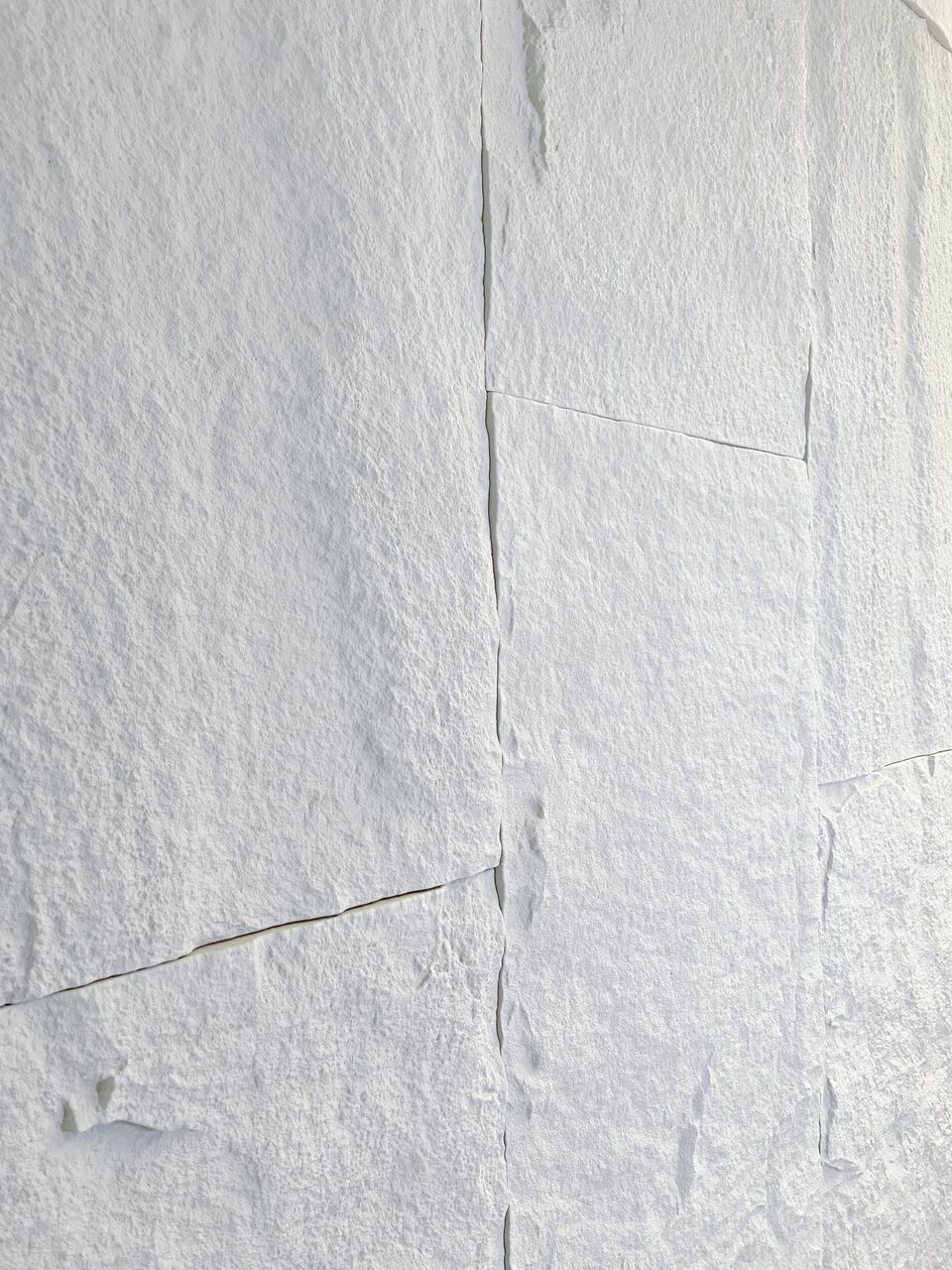 Rocha Leve Revestimento Pedra 3D Cor Branco 1.20m X 0,60m