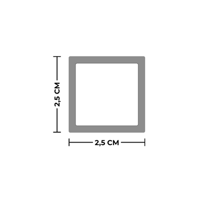 Brise Em WPC Externo Cor: Teca 2,5 x 2,5 x 290cm