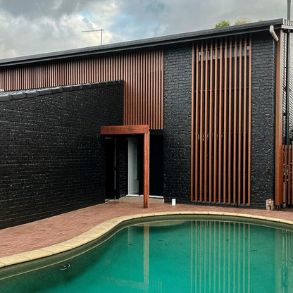 Brise WPC Externo Cor Teca 2,90m x 10cm x 5cm