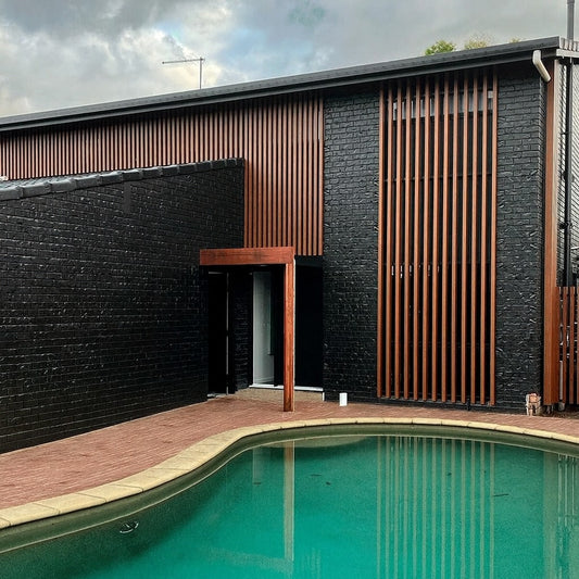 Brise WPC Externo Cor Teca 2,90m x 10cm x 5cm