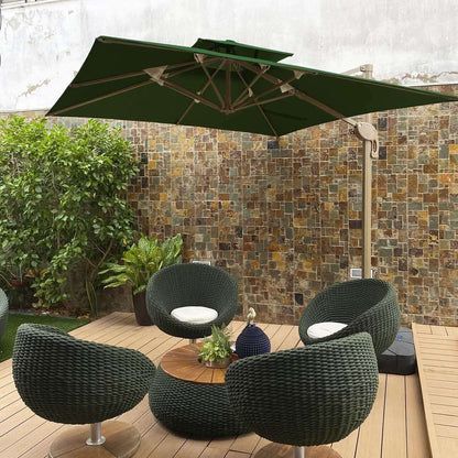 Ombrelone Guarda Sol Premium Aluminio 3,0 x 3,0  C/ Base em 100L