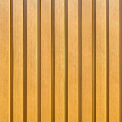 Painel Ripado WPC Externo Cor Angelim Ouro 2,90m x 20cm (0,58m²)