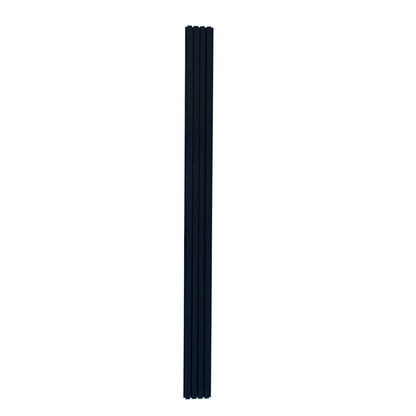 Painel Ripado WPC Externo Cor Preto 2,90m x 20cm (0,58m²)